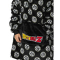 Black - Lifestyle - Dragon Ball Z Childrens-Kids VUddie Oversized Hoodie Blanket