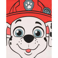 Red-White - Close up - Paw Patrol Childrens-Kids Marshall 3D Ears Hoodie