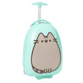 Mint Green - Front - Pusheen 2 Wheeled Suitcase