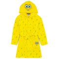 Yellow - Front - SpongeBob SquarePants Childrens-Kids Face Dressing Gown