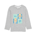 Grey - Front - Cocomelon Boys Baby JJ Long-Sleeved T-Shirt