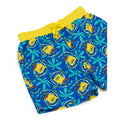 Blue-Yellow - Side - SpongeBob SquarePants Boys Repeat Print Swim Shorts