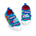 Blue-Green-White - Back - Hey Duggee Boys Canvas Shoes