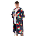 Navy - Side - South Park Mens Eric Cartman Hooded Robe