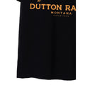 Black - Back - Yellowstone Mens Dutton Ranch T-Shirt