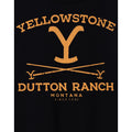 Black - Lifestyle - Yellowstone Mens Dutton Ranch T-Shirt