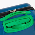 Navy Blue-Green - Pack Shot - Minecraft 4 Wheeled Cabin Bag