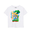 White - Front - Sonic The Hedgehog Childrens-Kids Tails Short-Sleeved T-Shirt