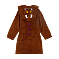 Brown - Back - The Gruffalo Childrens-Kids Dressing Gown