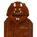 Brown - Side - The Gruffalo Childrens-Kids Dressing Gown