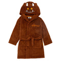 Brown - Front - The Gruffalo Childrens-Kids Dressing Gown
