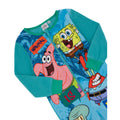 Blue - Pack Shot - SpongeBob SquarePants Childrens-Kids Normal Is Boring All-In-One Nightwear