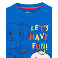 Blue - Back - Cocomelon Baby Boys Let´s Have Fun Baby JJ Short-Sleeved T-Shirt