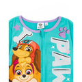 Blue - Back - Paw Patrol Childrens-Kids Characters All-In-One Nightwear
