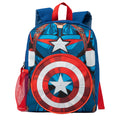 Blue-Red-Green - Side - Avengers Backpack Set