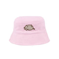 Pink - Front - Pusheen Womens-Ladies Cord Bucket Hat