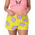 Pink-Yellow - Side - SpongeBob SquarePants Womens-Ladies Patrick Star Pyjama Set