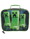 Green-Black - Front - Minecraft Creeper Lunch Box