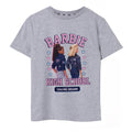 Grey Marl - Front - Barbie Girls High School Short-Sleeved T-Shirt