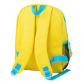 Yellow-Blue - Back - SpongeBob SquarePants Logo Backpack Set