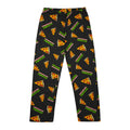Black-Grey - Side - Teenage Mutant Ninja Turtles Mens Logo Pyjama Set