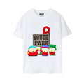 Black-White - Back - South Park Mens Logo Pyjama Set