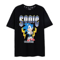 Black - Front - Sonic The Hedgehog Mens Game On! Short-Sleeved T-Shirt