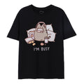 Black - Front - Pusheen Unisex Adult I´m Busy Short-Sleeved T-Shirt