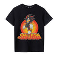 Black - Front - Sonic The Hedgehog Boys Shadow Rings Short-Sleeved T-Shirt