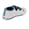 Navy-Blue-White - Side - Minions Childrens-Kids Bob Touch Fastening Trainers