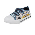 Navy-Blue-White - Lifestyle - Minions Childrens-Kids Bob Touch Fastening Trainers