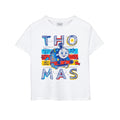 White - Front - Thomas And Friends Childrens-Kids No.1 Engine T-Shirt