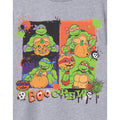 Grey - Pack Shot - Teenage Mutant Ninja Turtles Childrens-Kids Boo Crew Marl T-Shirt