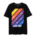 Black - Front - Star Trek Mens Ships In Space Short-Sleeved T-Shirt