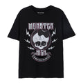Black - Front - Monster High Womens-Ladies World Tour T-Shirt