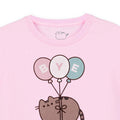Pink - Lifestyle - Pusheen Girls Bye Balloons Short-Sleeved T-Shirt