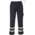 Dark Navy - Front - Portwest Mens Iona Safety Workwear Trousers