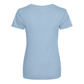Sky Blue - Back - AWDis Just Cool Womens-Ladies Sports Plain T-Shirt