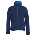 Navy - Front - SOLS Womens-Ladies Ride Padded Water Repellent Jacket