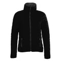 Black - Front - SOLS Womens-Ladies Ride Padded Water Repellent Jacket