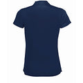 French Navy - Back - SOLS Womens-Ladies Performer Short Sleeve Pique Polo Shirt