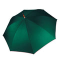 Bottle Green - Front - Kimood Unisex Auto Open Walking Umbrella
