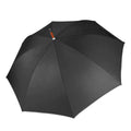 Dark Grey - Front - Kimood Unisex Auto Open Walking Umbrella