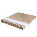 Beige-White - Back - SOLS Lagoon Cotton Beach Towel
