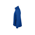 Royal Blue - Lifestyle - SOLS Mens Race Full Zip Water Repellent Softshell Jacket