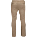 Chestnut - Back - SOLS Mens Jules Chino Trousers