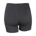 Black - Back - Spiro Womens-Ladies Impact Softex Quick Dry Shorts