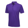 Purple - Front - AWDis Just Cool Mens Smooth Short Sleeve Polo Shirt