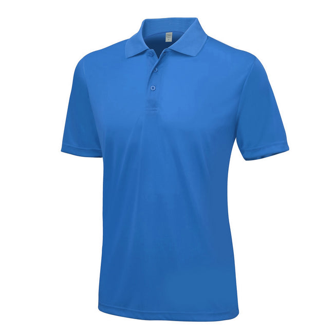 Royal Blue - Front - AWDis Just Cool Mens Smooth Short Sleeve Polo Shirt