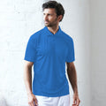 Royal Blue - Back - AWDis Just Cool Mens Smooth Short Sleeve Polo Shirt
